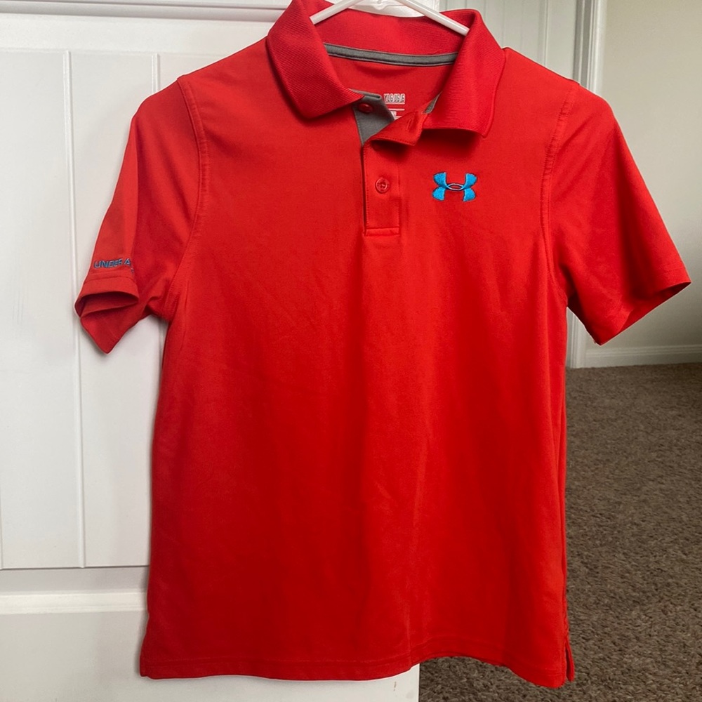 Boys YL Under Armour polo shirt
